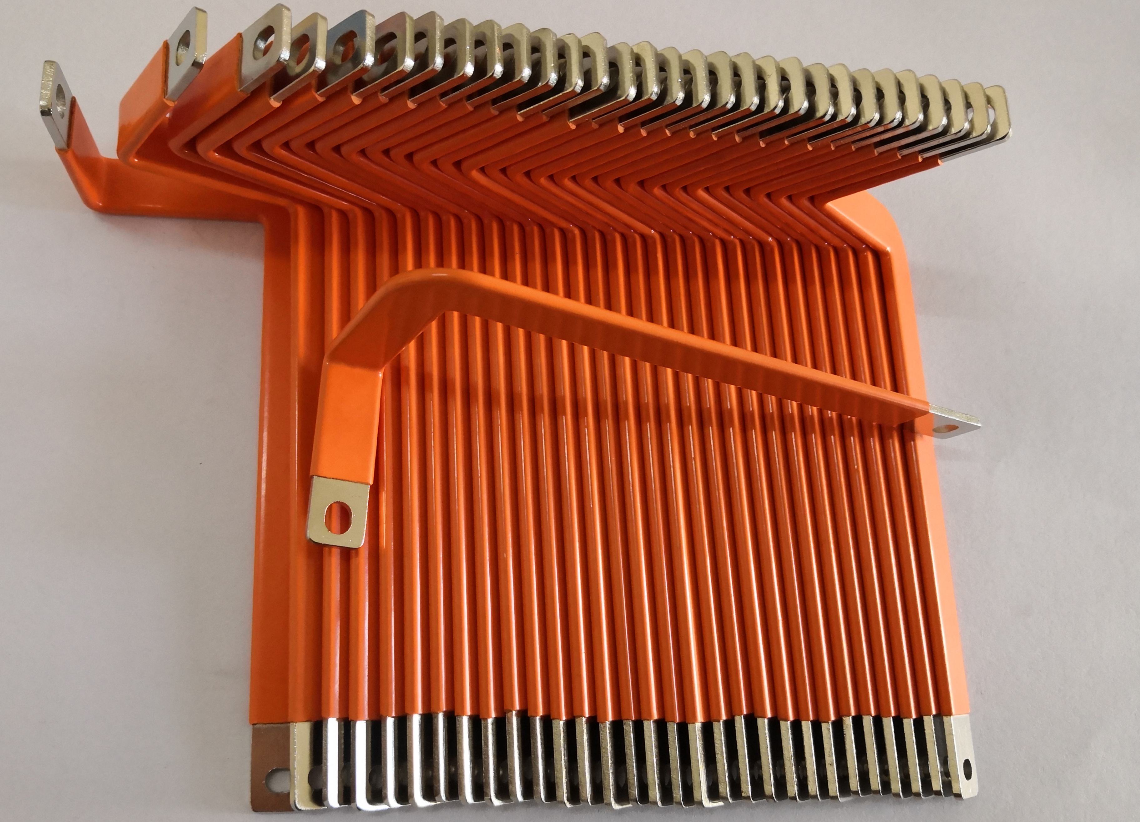 硬銅排浸塑工藝展示